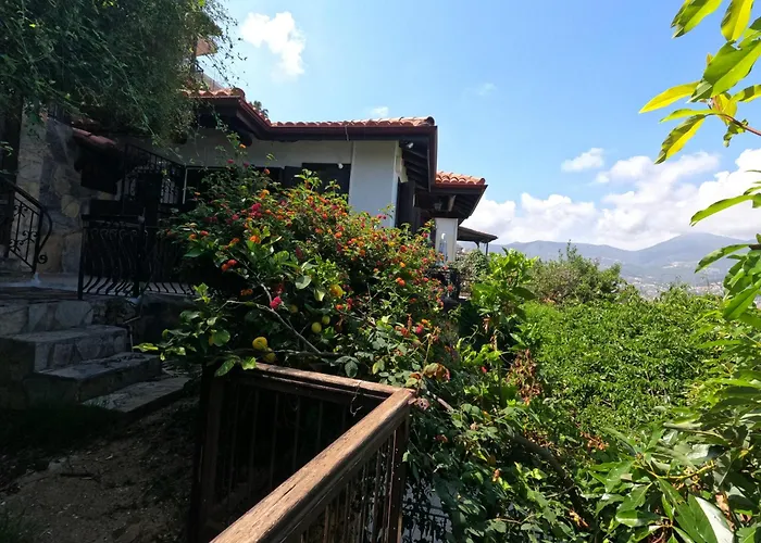 Escape To History In A Stunning Stone House With Garden And Sea View In The Heart Of Alanya