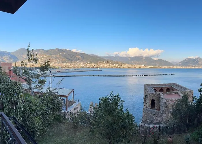 Escape To History In A Stunning Stone House With Garden And Sea View In The Heart Of * Alanya